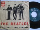 THE BEATLES  I feel fine TOP RARE SPAIN P/S 45 1964 LOO