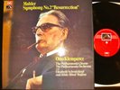 EMI SLS 806 MAHLER SYMPHONY No.2 KLEMPERER 2LPs 1st Ed.