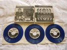 Elvis Costello -  -- Blitzkrieg - 3 x 7in Blue