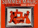 DISNEY SOUNDTRACK summer magic player piano sing along LP VG DQ 1238 1st