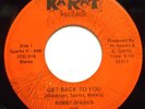 70's SOUL 45-BOBBY SPARKS-GET BACK TO YOU