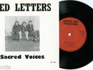 RED LETTERS SACRED VOICES EP EDINBURGH PUNK 1979 SCOTTI