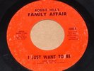 Robbie Hill's Family Affair 45 rare Seattle funk soul  