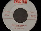 FLA ROCKABILLY 45 The Four Mints WHAT 'CHA GONNA DO Cho
