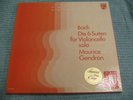 BACH CELLO SUITES Maurice Gendron PHILIPS 3 LP 6770005 