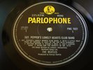 BEATLES - SGT. Peppers Last Yellow/Black UK LP Mis-Pres