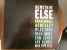CANNONBALL ADDERLEY Somethin' Else BLUE NOTE LP W 63RD