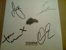 Kasabian Fully Signed Days Are Forgotten 10'' vinyl