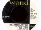 LOU LAWTON Knick Knack on Wand Promo R&B 45 Hear