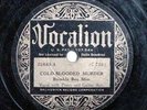 78 BLUES Bumble Bee Slim   VOCALION 01865