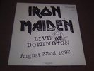 IRON MAIDEN Live at Donington UK signed by Harris ORG
