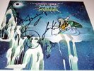 URIAH HEEP Demons and Wizards Vinyl LP Lee Kerslake Mick Box Ken Hensley SIGNED
