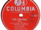 FRANKIE YANKOVIC 1950 Canadian 78 Clink Clink Polka/Gir