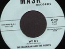 Rare 60's Funk 45 - MASKMAN AND THE AGENTS (Mask)  *Wig