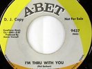 rare Soul 45 JOHNNY TRUITT i'm through with you A-BET