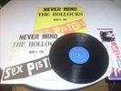 SEX PISTOLS NEVER MIND THE B*LLOCKS JAPANESE 1st pressing black flag RARE PUNK