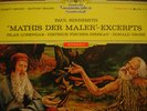 Rare DGG Red Tulips Stereo NM- Hindemith/Lorengar/Dieskau 