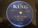 R&B/ JUMP BLUES- LULU REED - KING 78 RPM - I'LL UPSET Y