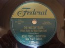 R&B- JESSE POWELL W/ FLUFFY HUNTER- FEDERAL 78 RPM- WAL