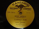 R&B- CLARENCE MUSE/ DUSTY BROOKS- KANGAROO 78 RPM- MUSE