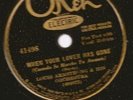 Louis Armstrong and His Orch.  Okeh-41498 