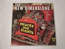 Rare DEUCES AND EIGHTS The New Dimensions LP Surf & Hot Rod