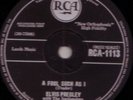 ELVIS PRESLEY RCA RARE 78 