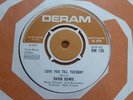 David Bowie - Love You Till Tuesday 1967 UK 45 DERAM