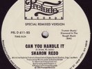 SHARON REDD - CAN YOU HANDLE IT Francois K Mix NM Promo (LISTEN