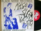 GEORGE HARRASMENT / THE HOMOSEXUALS 1983 lp  UK DIY artpunk kbd BLACK NOISE