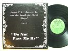 Gospel Funk LP T.L. BARRETT Do Not Pass Me By Vol. II Rare