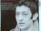 RARE VINYLE EP 45 AVEC LANGUETTE SERGE GAINSBOURG INITIALS BB ANNEE 60 