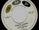 Tony Martinez Robin's Mambo/The Black Sleep RARE Latin 45 GNP 11 VG Listen