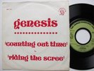 GENESIS Counting out time / Riding the scree  1974 FRENCH PROMO SP EX+