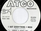 rare Soul 45 GERALD & NANCY RAY on ATCO Hear