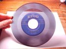 1952 KING RECORDS BLUES 45 ON COLORED WAX TINY BRADSHAW TRAIN KEPT A ROLLING VG+