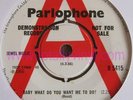 SONS OF FRED-Baby what you want me to do-PARLOPHONE DJ