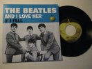 Beatles Apple 45 NM w Custom PS And I Love Her