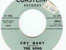THE SONS-45-PUNK-GARAGE-PSYCH-HARP-COASTLINE LABEL-HTF*