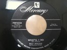 Rockabilly 45 - Billy Wallace on Mercury #70876 - What'll I Do