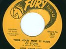 LITTLE JUNIOR LEWIS Your Heart Must Be Made Of Stone MOD R&B  Fury label - Liste