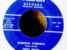 Rockabilly 45-Teddy Redell-Corinna Corinna / Gold Dust-Vaden 115-2 Sider-VG++