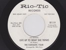 Detroit NORTHERN FANTASTIC FOUR Live Up To What She Thinks RIC TIC M- DJ Listen