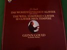 GLENN GOULD-BACH - THE WELL-TEMPERED -CBS DIGITAL 4LP BOX SET  HOLLAND
