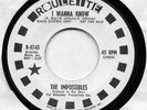 THE IMPOSSIBLES 1967  NORTHERN SOUL DJ PROMO 45 VG+ I WANNA KNOW R-4745