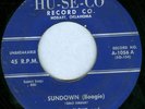 Deral Clour & Charley Drake Sundown Boogie Hu-Se-Co Oklahoma Rockabilly 45 Hear