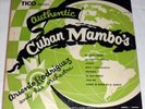 ARSENIO RODRIGUEZ / CUBAN MAMBOS / RARE 10 INCH EP