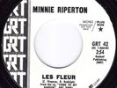 MINNIE RIPERTON Les Fleur / Oh By The Way SOUL PROMO 45 on GRT #42 M-