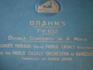 Brahms Op102 Dble Concerto A Mnr Thibaud Casals Cortot 4x 12
