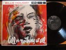 Jazz LP, Billie Holiday, All or Nothing at All on Verve, trumpeter, DSM, Mint